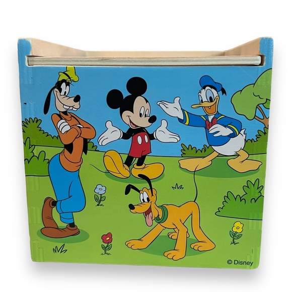 Disney Baby‎ Mickey Mouse Wooden Shape Sorting Cube, Melissa & Doug - Picture 5 of 10